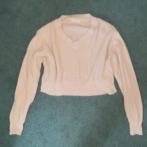 Aeropastel Cream Knit Sweater